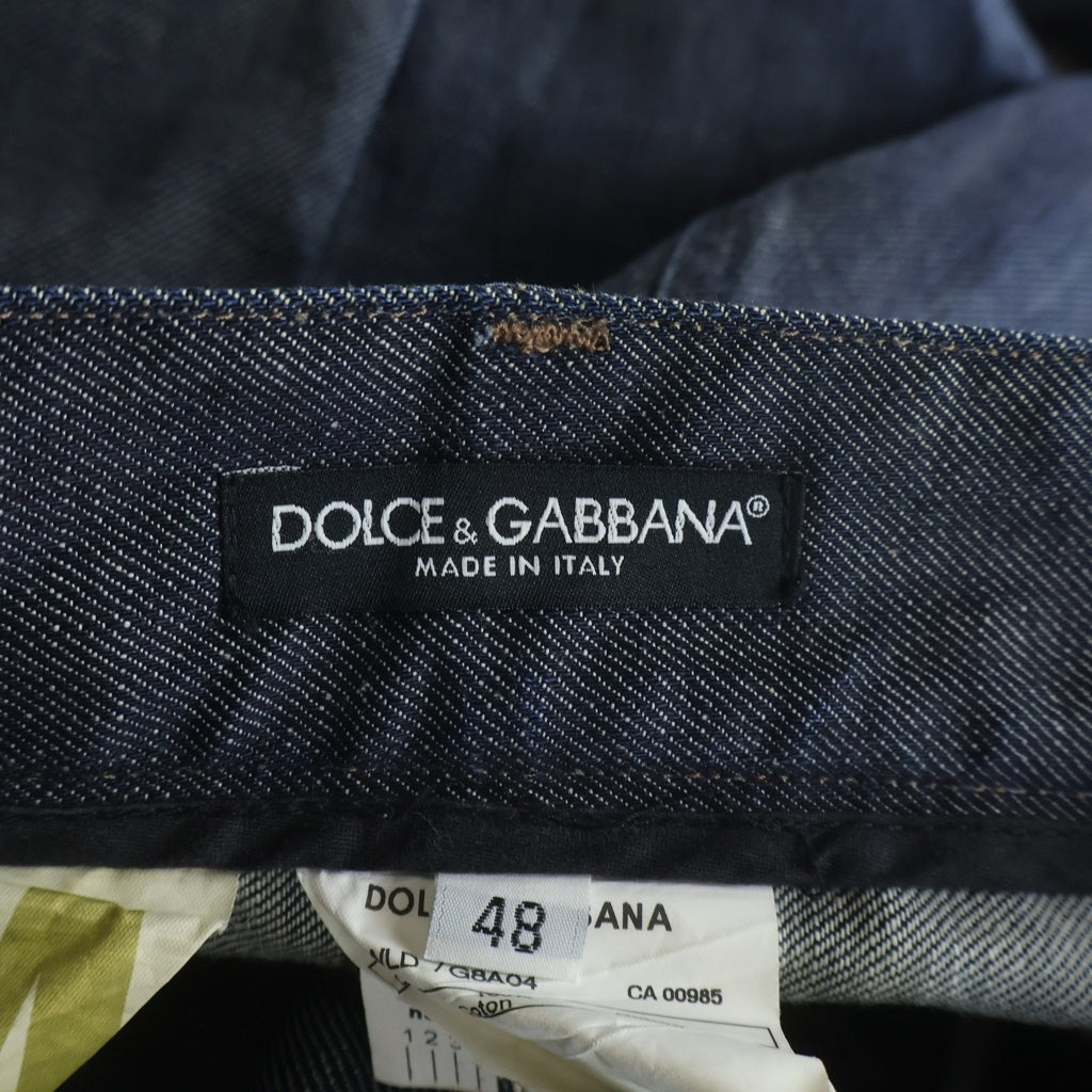 DOLCE & GABBANA(ドルチェアンドガッバーナ) デニムパンツ ジーンズ インディゴブルー #48 G32WLD