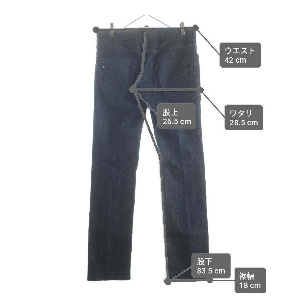 DOLCE & GABBANA(ドルチェアンドガッバーナ) デニムパンツ ジーンズ インディゴブルー #48 G32WLD