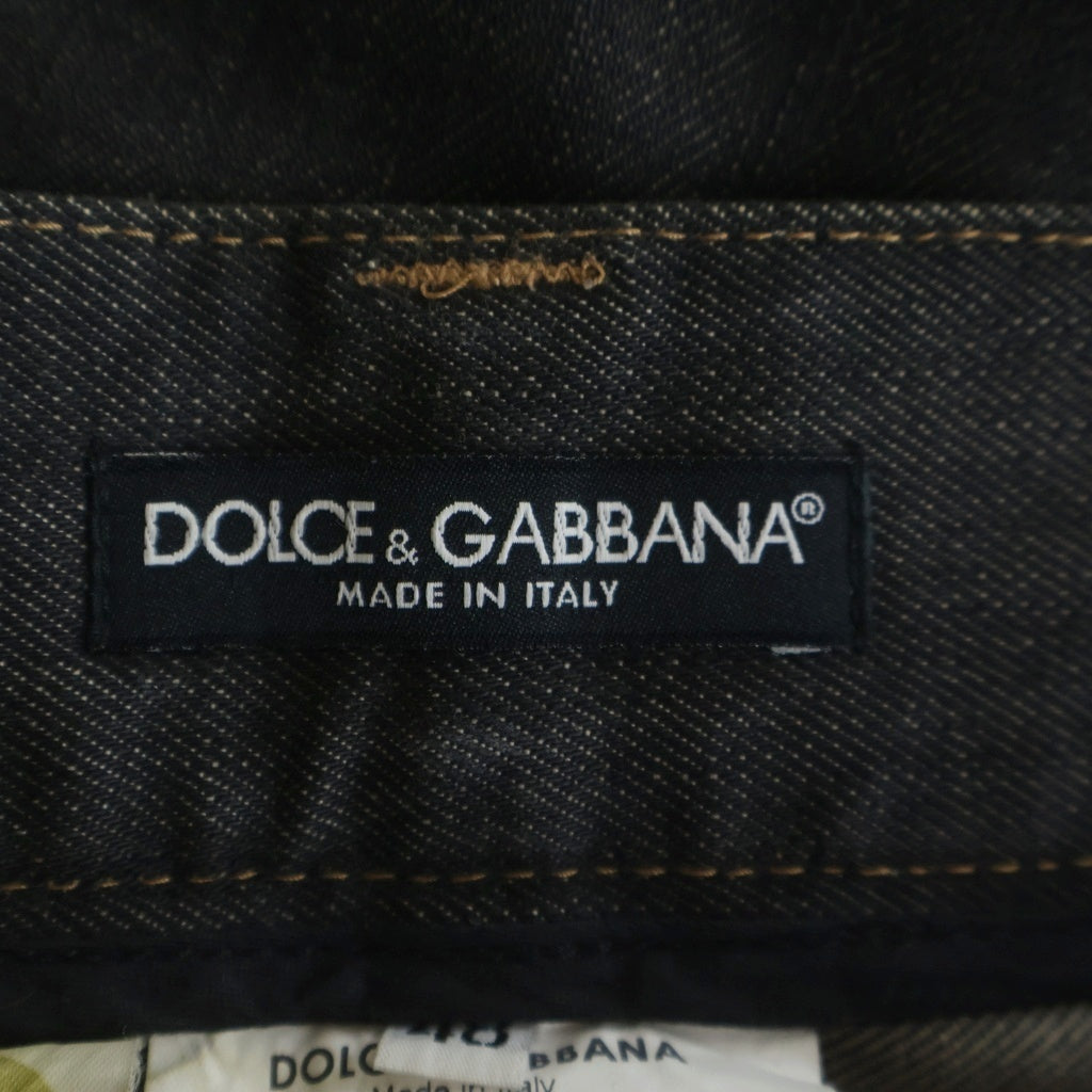DOLCE & GABBANA(ドルチェアンドガッバーナ) デニムパンツ ジーンズ ブラック #48 G3S1GD
