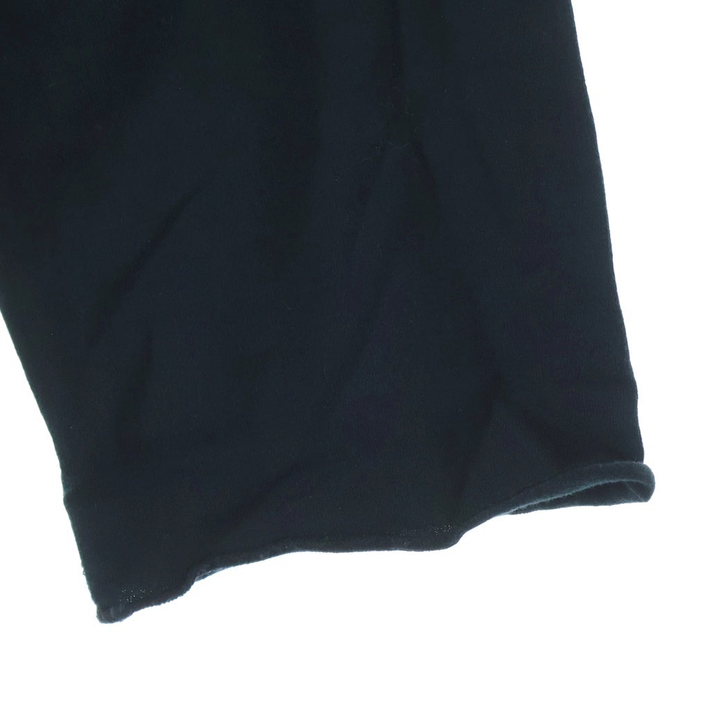 lucien pellat-finet(ルシアンペラフィネ) スカル モザイク調 フロントプリント ロングスリーブTシャツ ブラック #M
