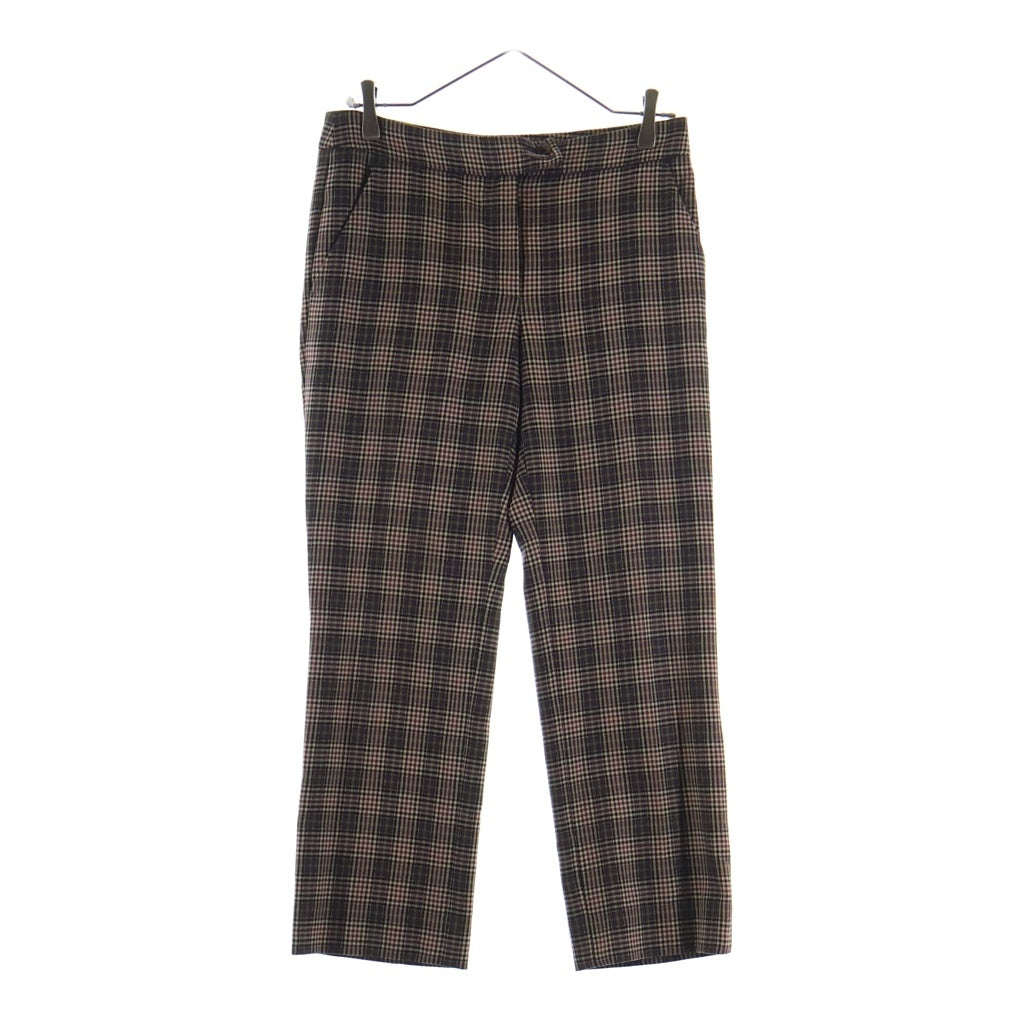 ETRO(エトロ) チェック柄 ストレートパンツ マルチカラー #40 レディース
