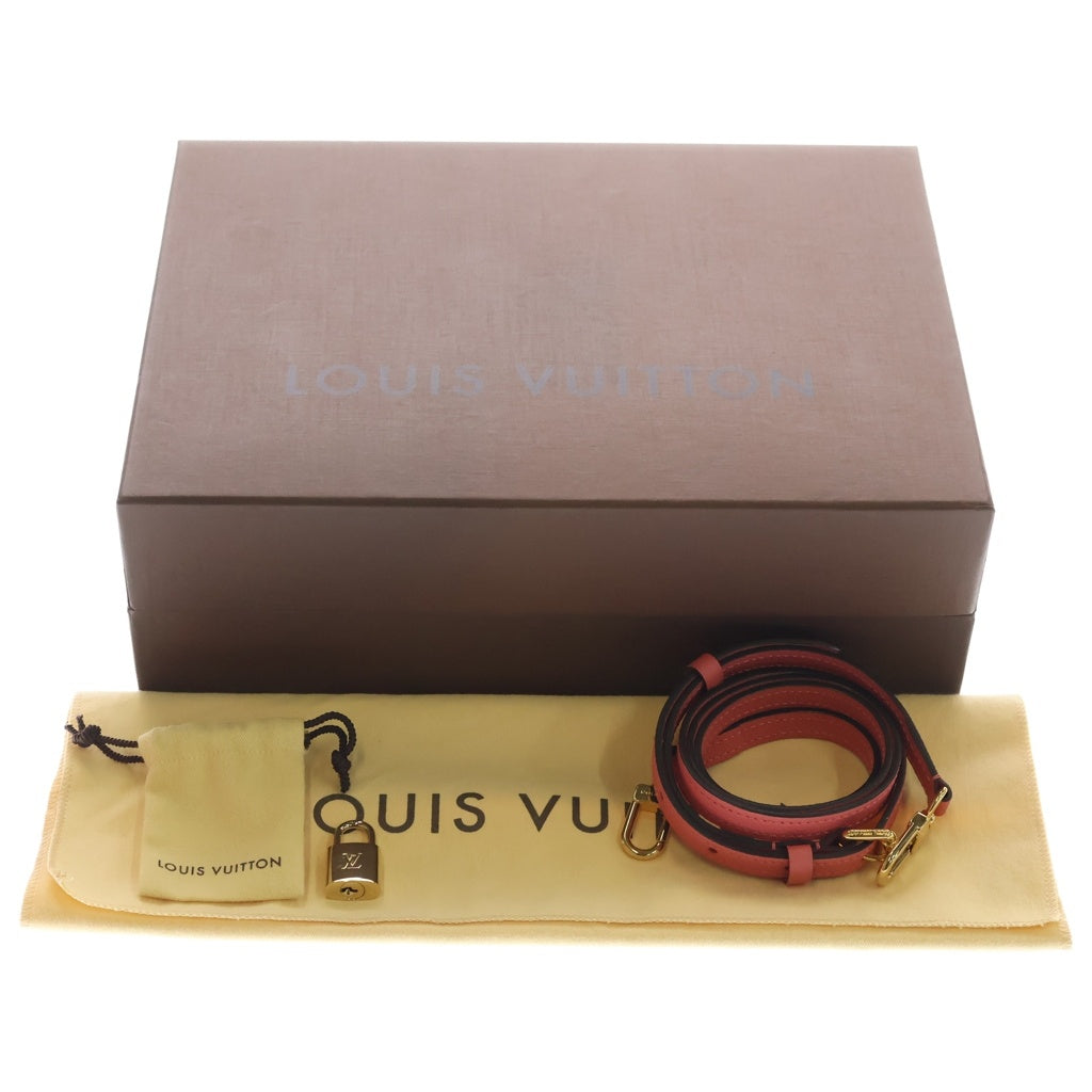 LOUIS VUITTON(ルイヴィトン) スピーディバンドリエール20 アンプラント レザー 2WAY ハンド ショルダーバッグ ゴールド金具 ピンク M42398 レディース