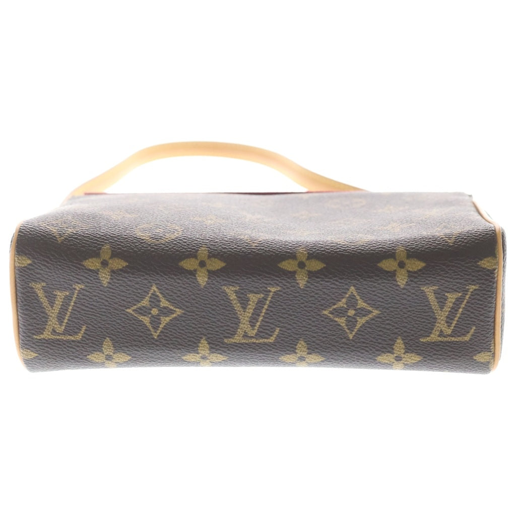 LOUIS VUITTON(ルイヴィトン) モノグラム レシタル20 PVC レザー ワンショルダー ハンドバッグ ブラウン M51900 レディース