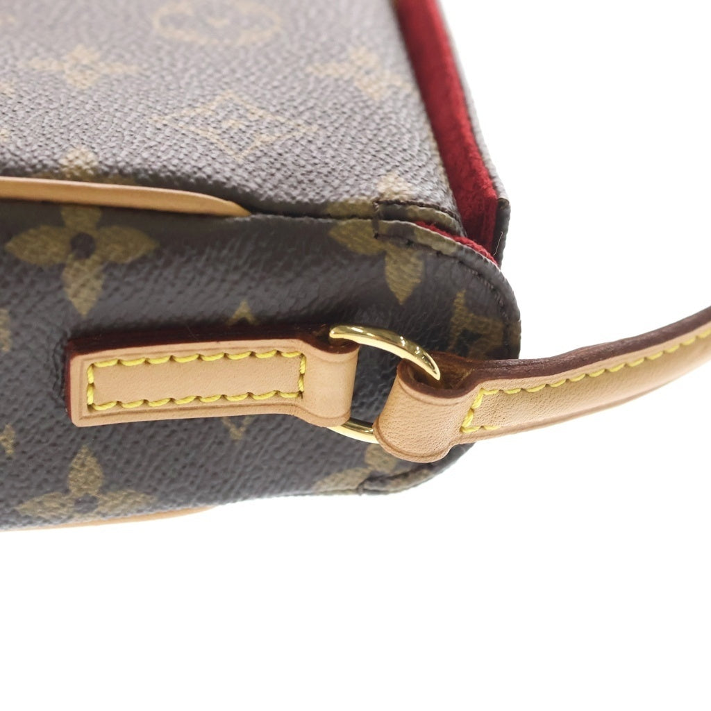 LOUIS VUITTON(ルイヴィトン) モノグラム レシタル20 PVC レザー ワンショルダー ハンドバッグ ブラウン M51900 レディース