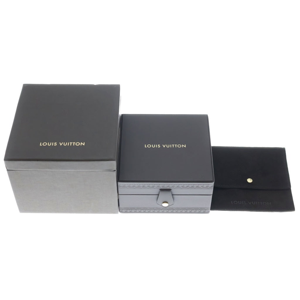 LOUIS VUITTON(ルイヴィトン) パンダンティフ ダンティルドゥ モノグラム ダイヤモンド ネックレス K18WG ホワイトゴールド レディース