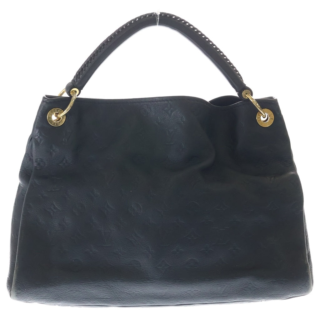 LOUIS VUITTON(ルイヴィトン) モノグラムアンプラント アーツィーMM レザー ゴールド金具 ハンドバッグ トートバッグ ブラック M93448 レディース