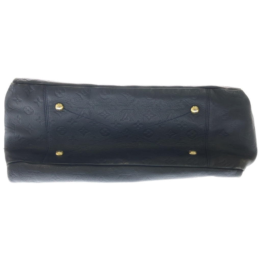 LOUIS VUITTON(ルイヴィトン) モノグラムアンプラント アーツィーMM レザー ゴールド金具 ハンドバッグ トートバッグ ブラック M93448 レディース