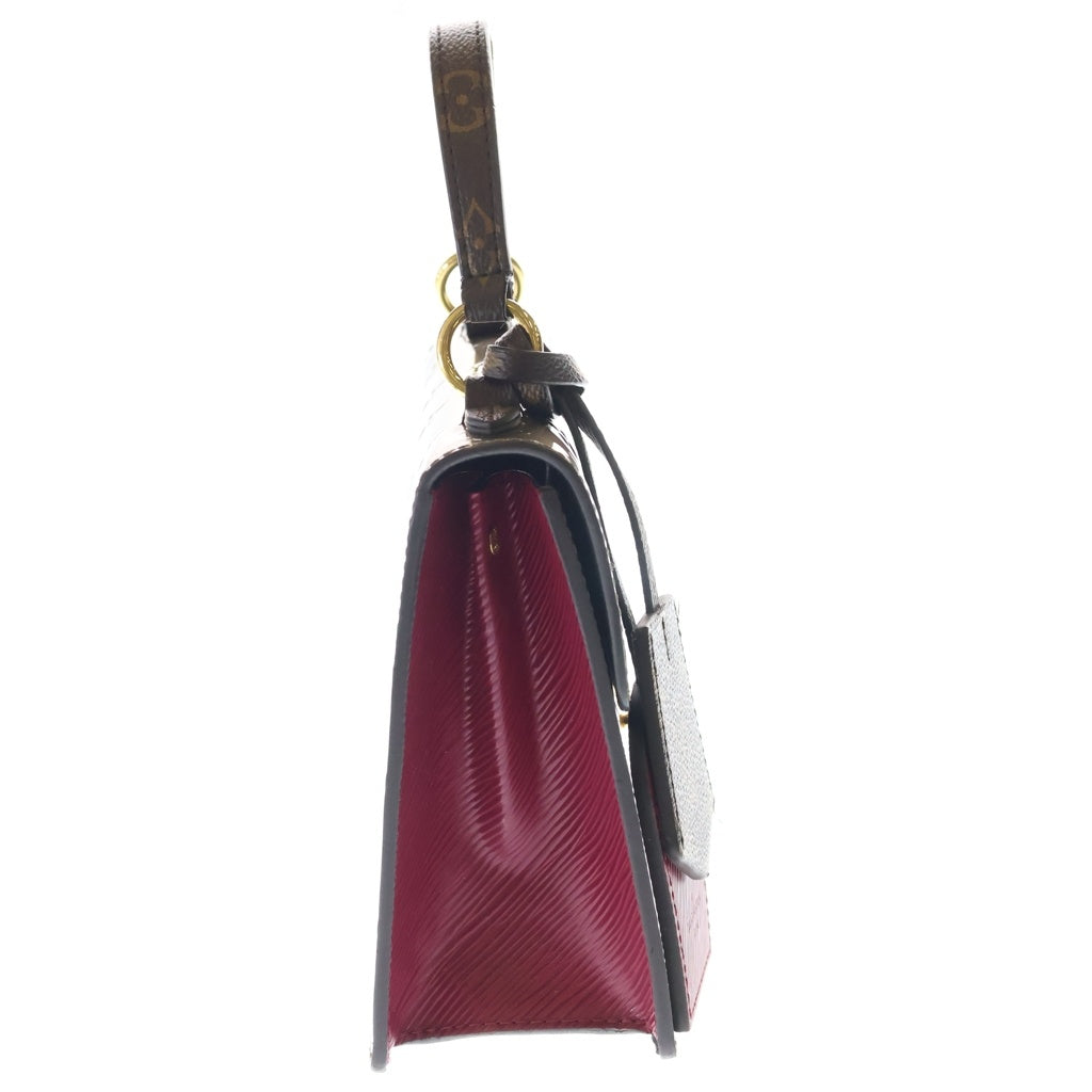 LOUIS VUITTON(ルイヴィトン) モノグラムヴェルニ スプリングストリートPM エナメル 2WAY ハンドバッグ ショルダーバッグ シャンパーヌメタリゼ M90502 レディース