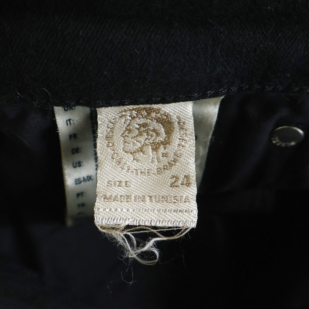 DIESEL(ディーゼル) スキニーデニムパンツ ブラック #W24 L30 レディース