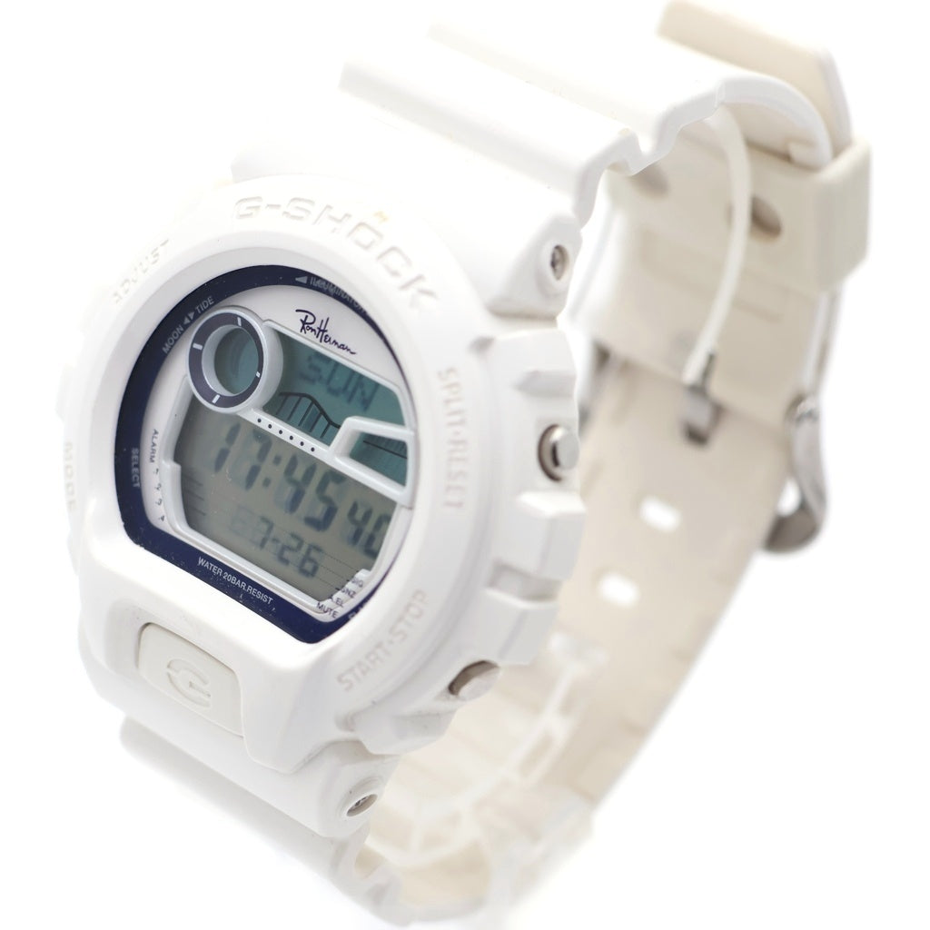 CASIO G-SHOCK(カシオ ジーショック) G-LIDE Ron Herman 2018 5th ANNIVERSARY ロンハーマン 日本国内2店舗 開店5周年記念 コラボレーションモデル クォーツ 腕時計 ホワイト GLX-6900