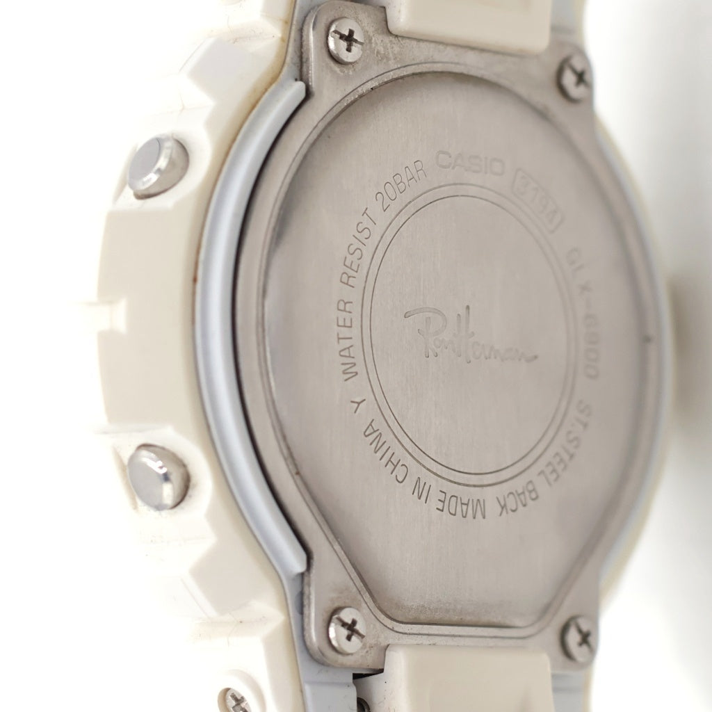 CASIO G-SHOCK(カシオ ジーショック) G-LIDE Ron Herman 2018 5th ANNIVERSARY ロンハーマン 日本国内2店舗 開店5周年記念 コラボレーションモデル クォーツ 腕時計 ホワイト GLX-6900
