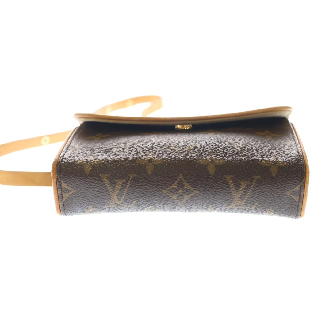 LOUIS VUITTON(ルイヴィトン) モノグラム ポシェット フロランティーヌ PVC レザー ウエストバッグ ボディバッグ ブラウン M51855 レディース