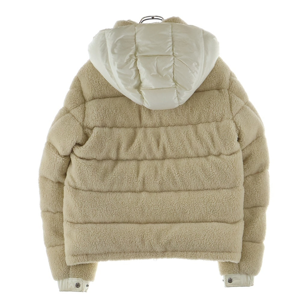 MONCLER(モンクレール) MICHON ミション ボアダウンジャケット ホワイト アイボリー #2 G20911A00089 595EA レディース