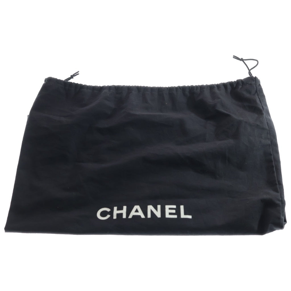 CHANEL(シャネル) PST チェーン トートバッグ ゴールド金具 キャビアスキン ブラック レディース