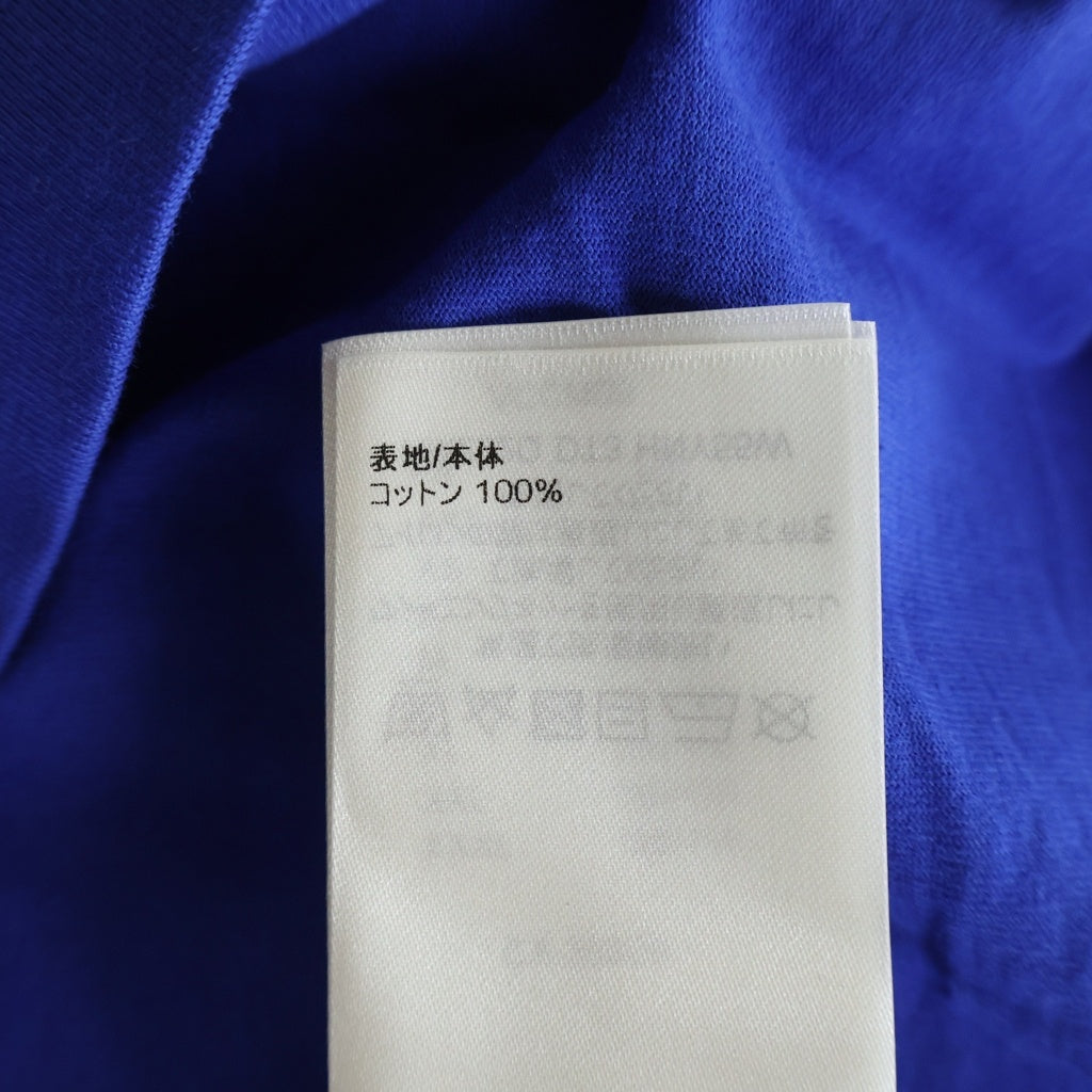 LOUIS VUITTON(ルイヴィトン) 22AW フロントエンボスロゴ クルーネック 半袖 Tシャツ カットソー ブルー RM222Q レディース