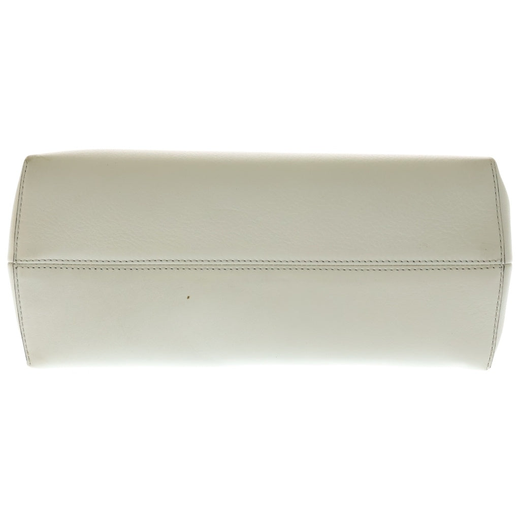 FENDI(フェンディ) バイザウェイ ミディアム レザー 2WAY ハンドバッグ ショルダーバッグ ホワイト 8BL146