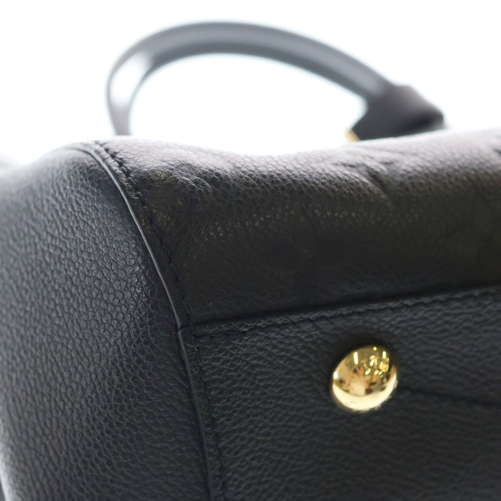 LOUIS VUITTON(ルイヴィトン) モノグラムアンプラント モンテーニュGM 2WAYハンドバッグ ショルダーバッグ ブラック ノワール レザー M41069 ゴールド金具 レディース
