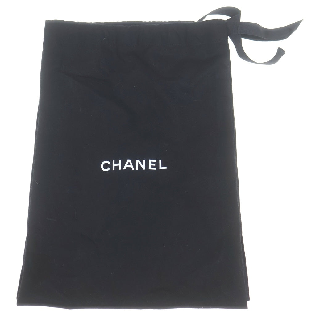 CHANEL(シャネル) ココマーク ウェッジソールサンダル 厚底 ブラック レディース