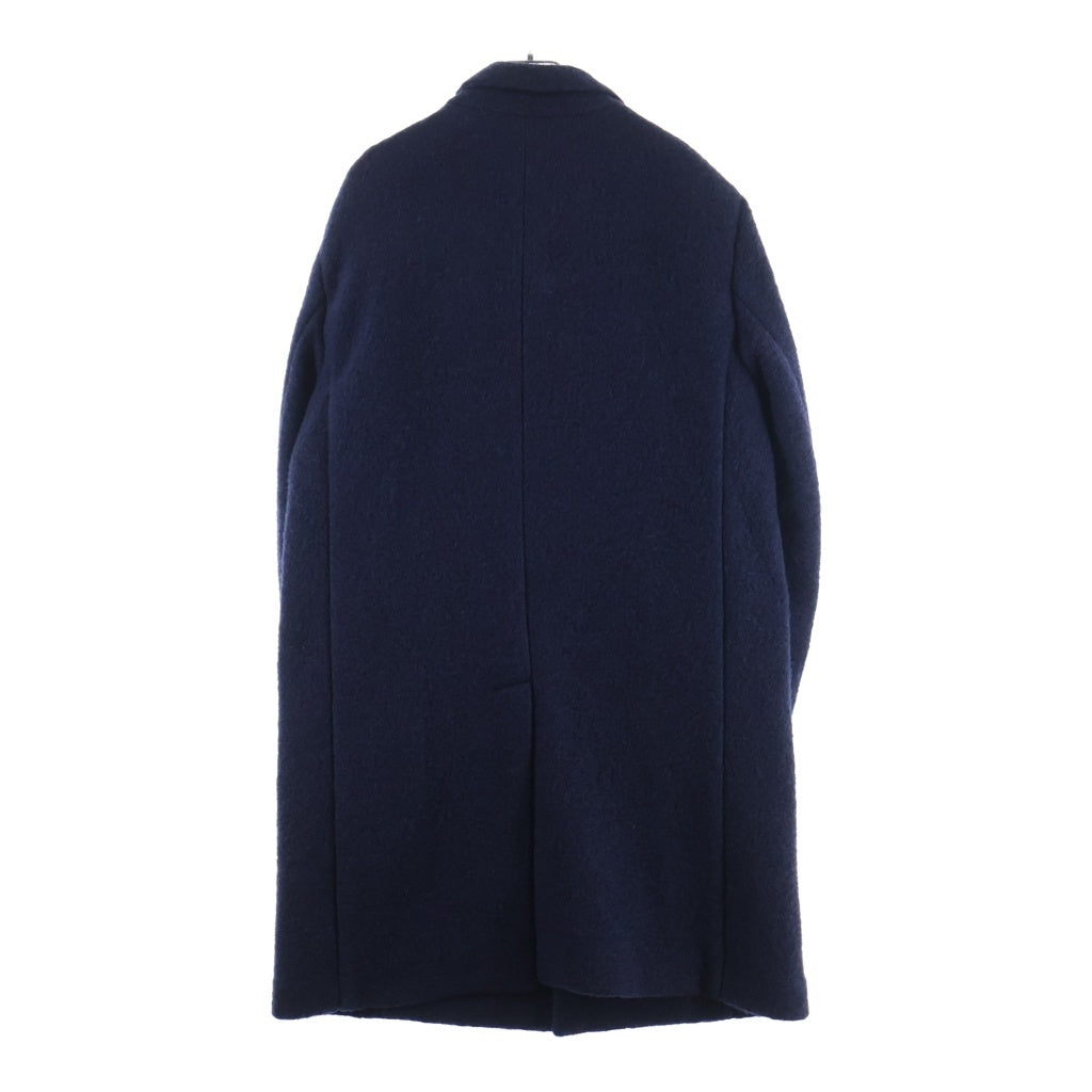 NO BRAND(ノーブランド) Three Dots ウールチェスターコート ネイビー #M