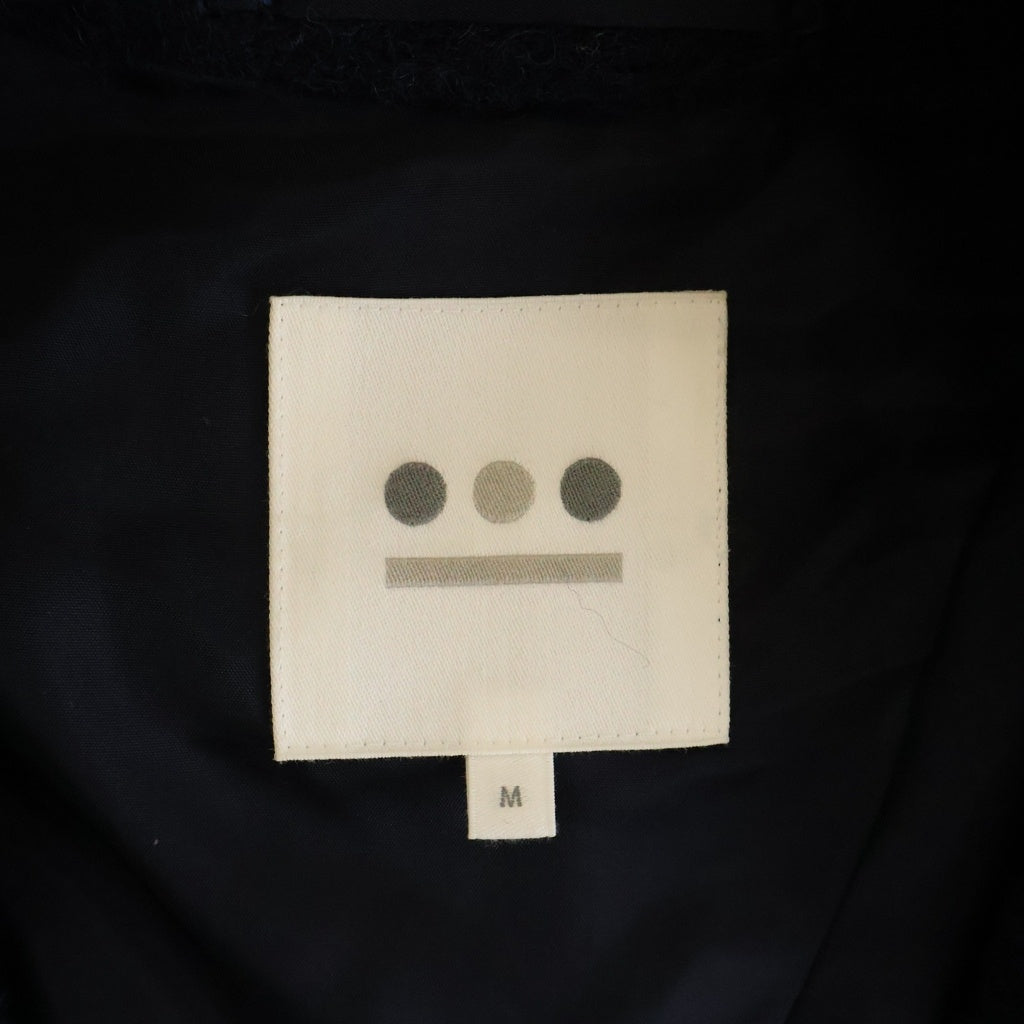 NO BRAND(ノーブランド) Three Dots ウールチェスターコート ネイビー #M