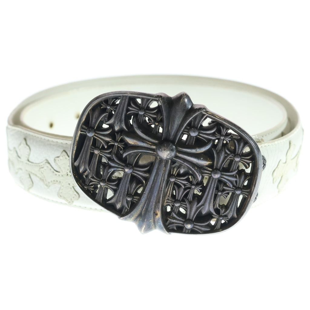 vivviv　クロムハーツ　セメタリークロス　バックル　ベルトのセット CHROME HEARTS(クロムハーツ) セメタリークロスバックル セメタリー