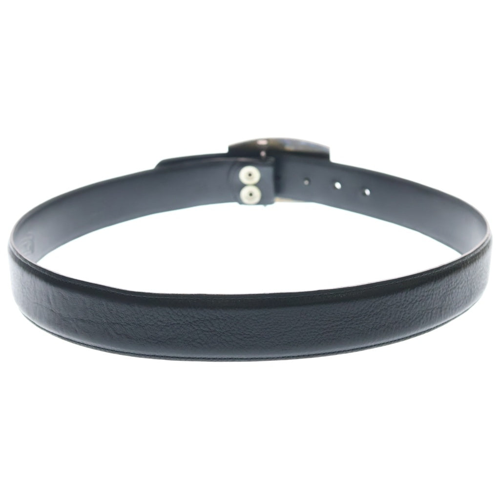 CHROME HEARTS(クロムハーツ) フレアニー バックル レザーベルト ブラック #34