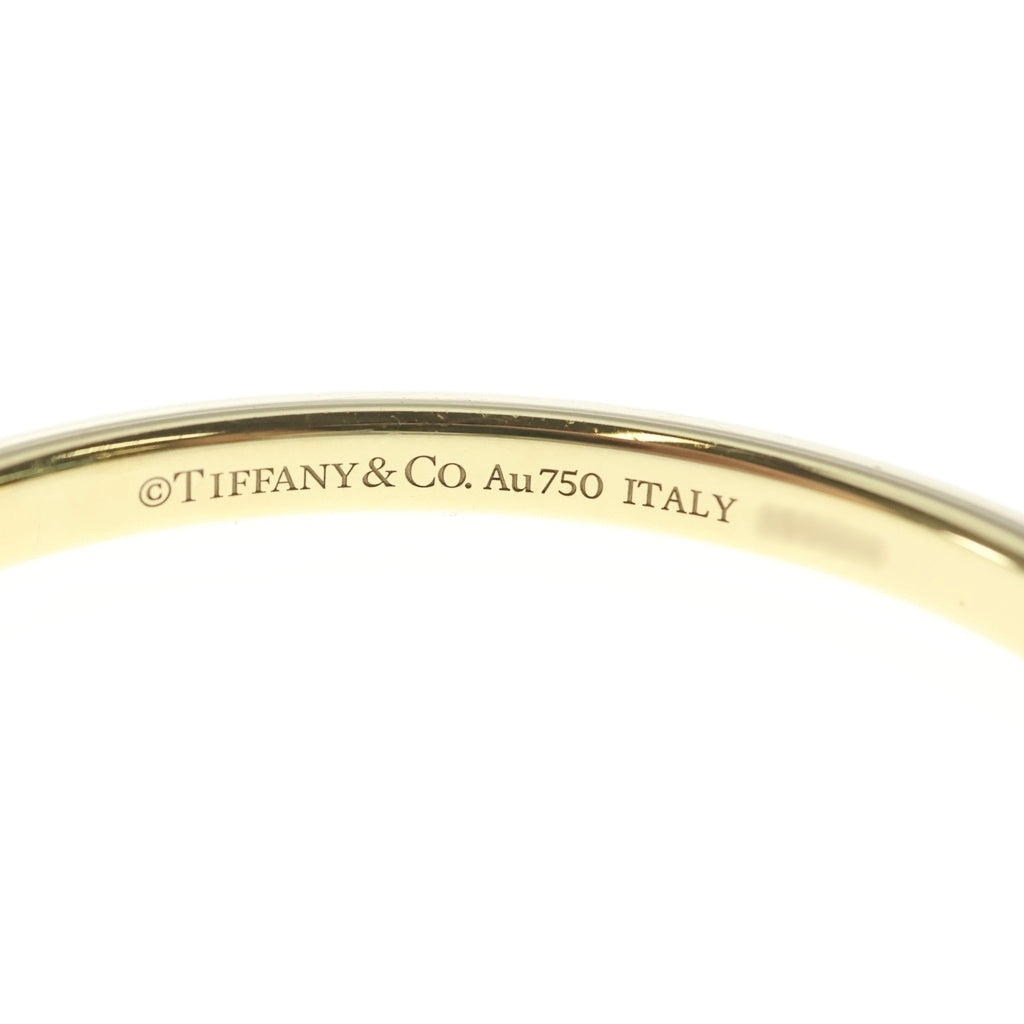 TIFFANY & Co.(ティファニー) ■ロック ナローバングル 750 ブレスレット イエローゴールド #S