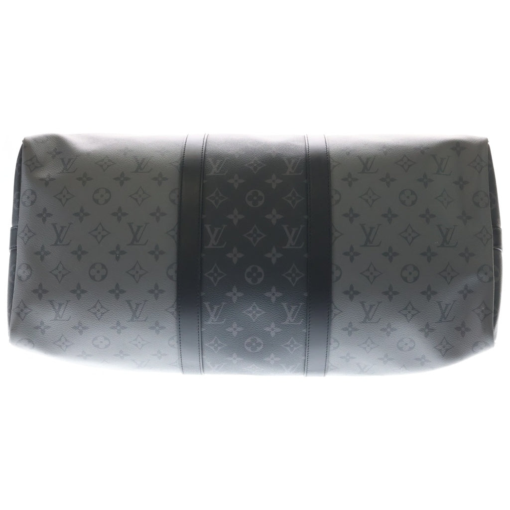 LOUIS VUITTON(ルイヴィトン) キーポル バンドリエール50 ボストンバック モノグラム LVエクリプスリバース グレー/ブラック M45392 レディース