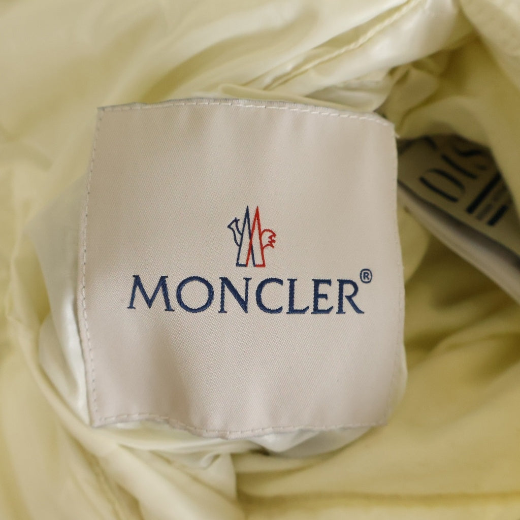 MONCLER(モンクレール) ETIEVANT リバーシブル ダウンジャケット ナイロン ジップアップ フード ホワイト/ネイビー G20911A00136