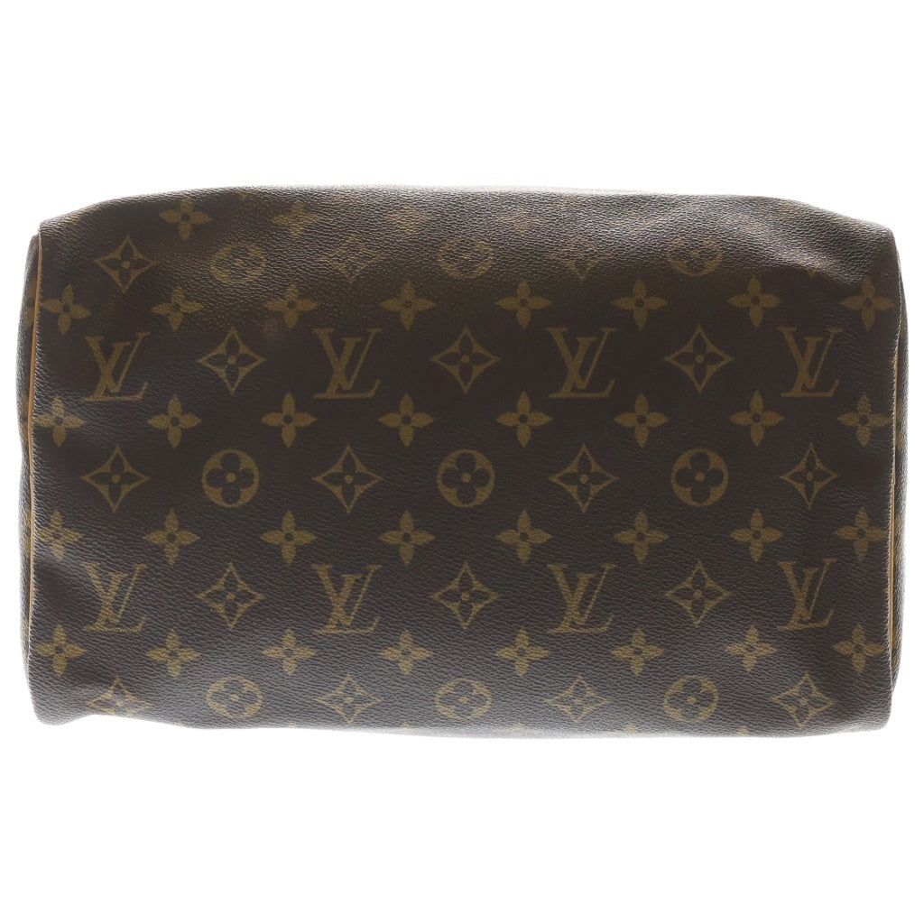 LOUIS VUITTON(ルイヴィトン) モノグラム スピーディ30 ハンドバッグ ボストンバッグ ブラウン PVC×レザー M41526 ゴールド金具 レディース