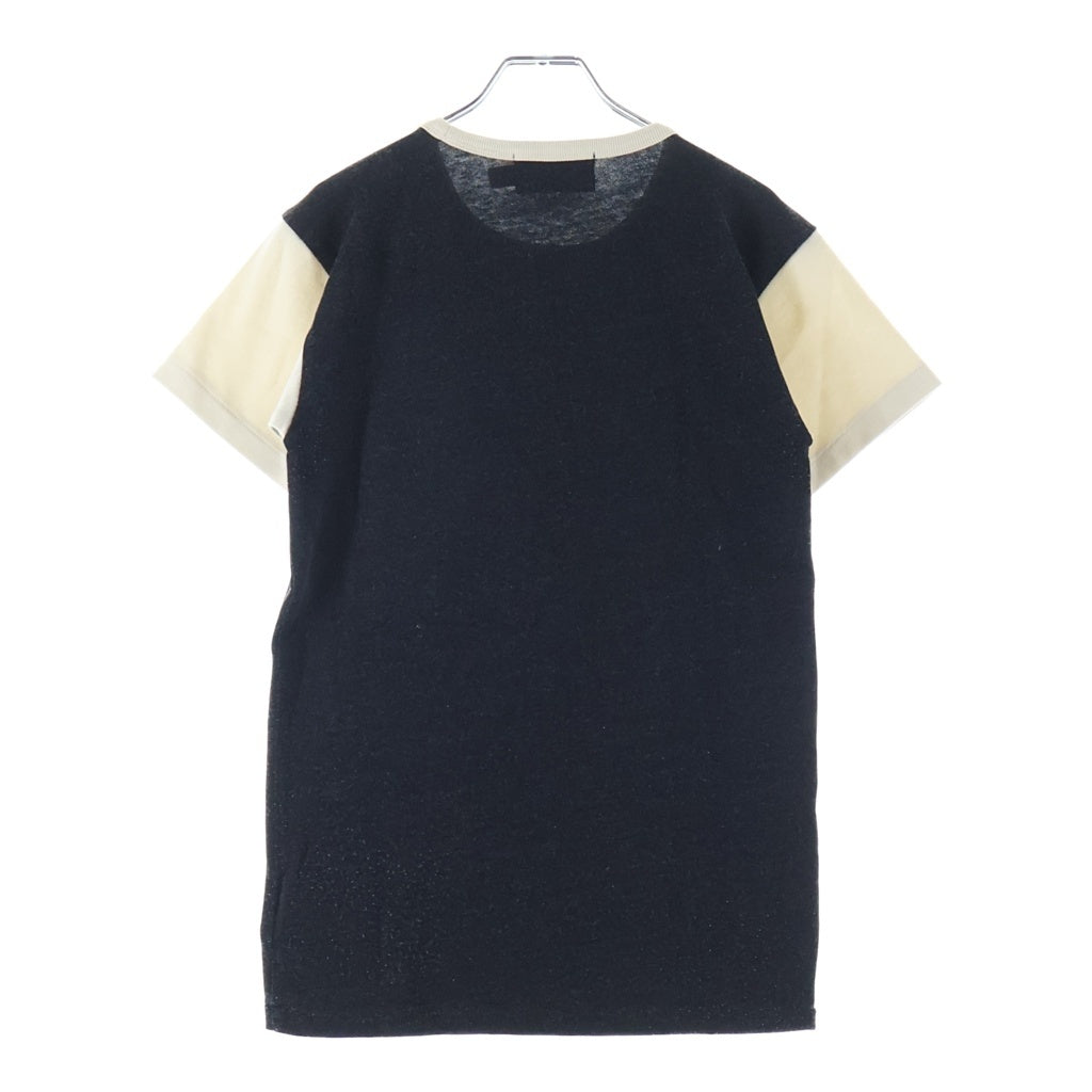 RRL(ダブルアールエル) リンガーTシャツ コットン ポリエステル レーヨン 半袖 Tシャツ カットソー #XS ダークグレー/ホワイト