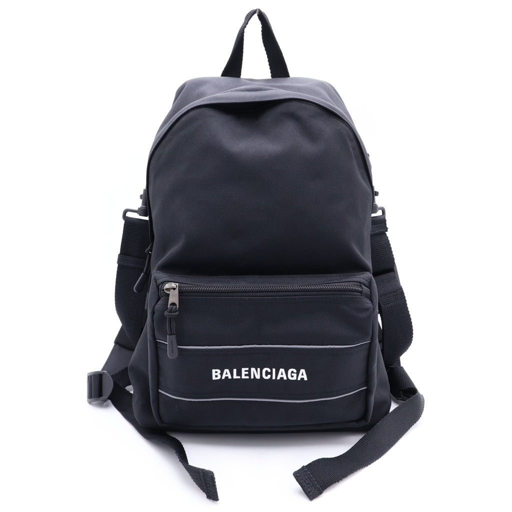 BALENCIAGA(バレンシアガ) エクスプローラー フロントロゴバックパック ブラック リュック 503221