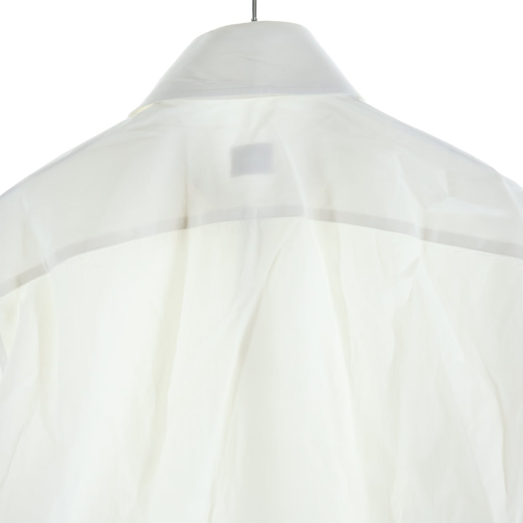 JIL SANDER NAVY(ジルサンダーネイビー) コットン 長袖 ロングスリーブシャツ #37 ホワイト