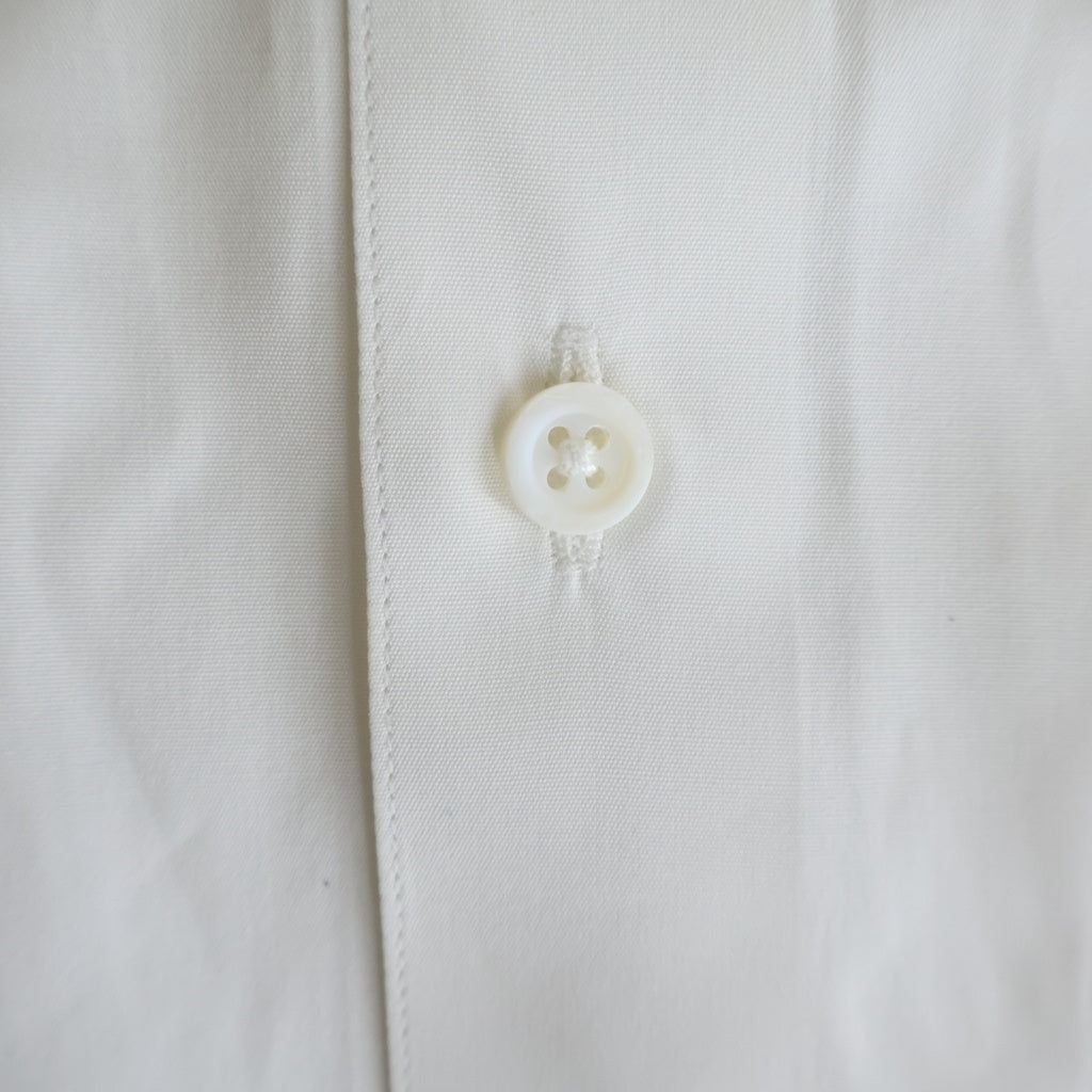 JIL SANDER NAVY(ジルサンダーネイビー) コットン 長袖 ロングスリーブシャツ #37 ホワイト