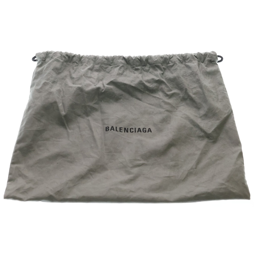 BALENCIAGA(バレンシアガ) タッチパフィ セカンドバッグ クラッチバッグ ブラック レザー 619450 シルバー金具 レディース