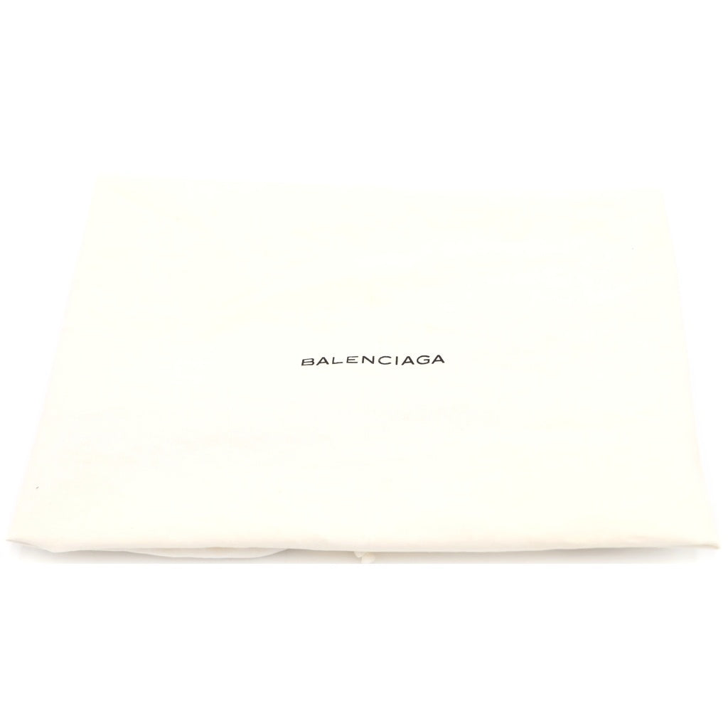 BALENCIAGA(バレンシアガ) カゴバッグ ハンドバッグ ピンク×ブラウン レザー×ラフィア 236741 ブラック金具 レディース