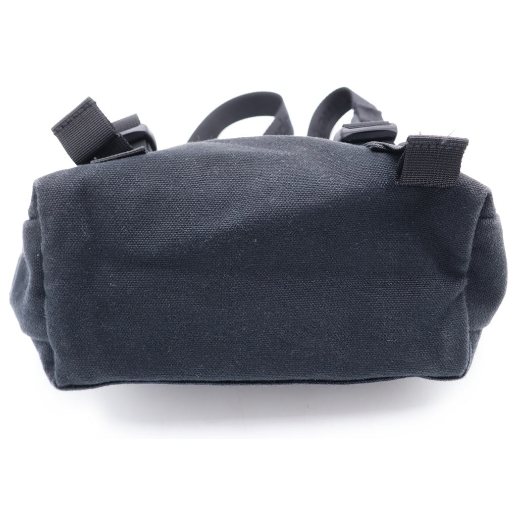 SUPREME(シュプリーム) 25SS Mini Messenger Bag ミニメッセンジャー ワッペンボックスロゴ ナイロン ショルダーバッグ ブラック レディース