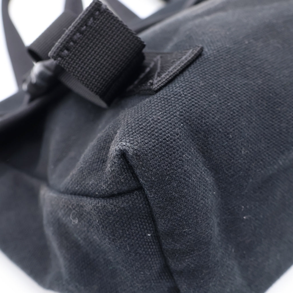 SUPREME(シュプリーム) 25SS Mini Messenger Bag ミニメッセンジャー ワッペンボックスロゴ ナイロン ショルダーバッグ ブラック レディース