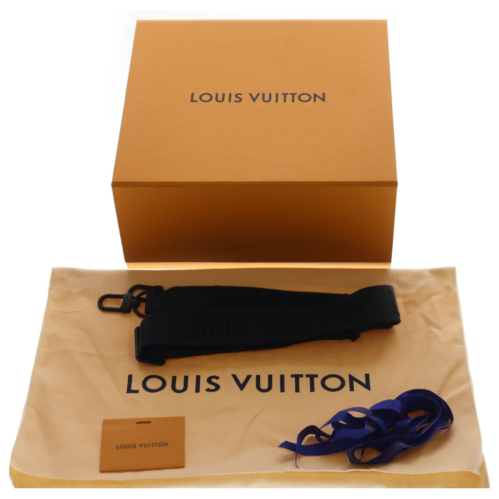 LOUIS VUITTON(ルイヴィトン) モノグラム トリヨン キーポルバンドリエール25 2WAYハンドバッグ ショルダーバッグ ブラック レザー M20900 ブラック金具 レディース