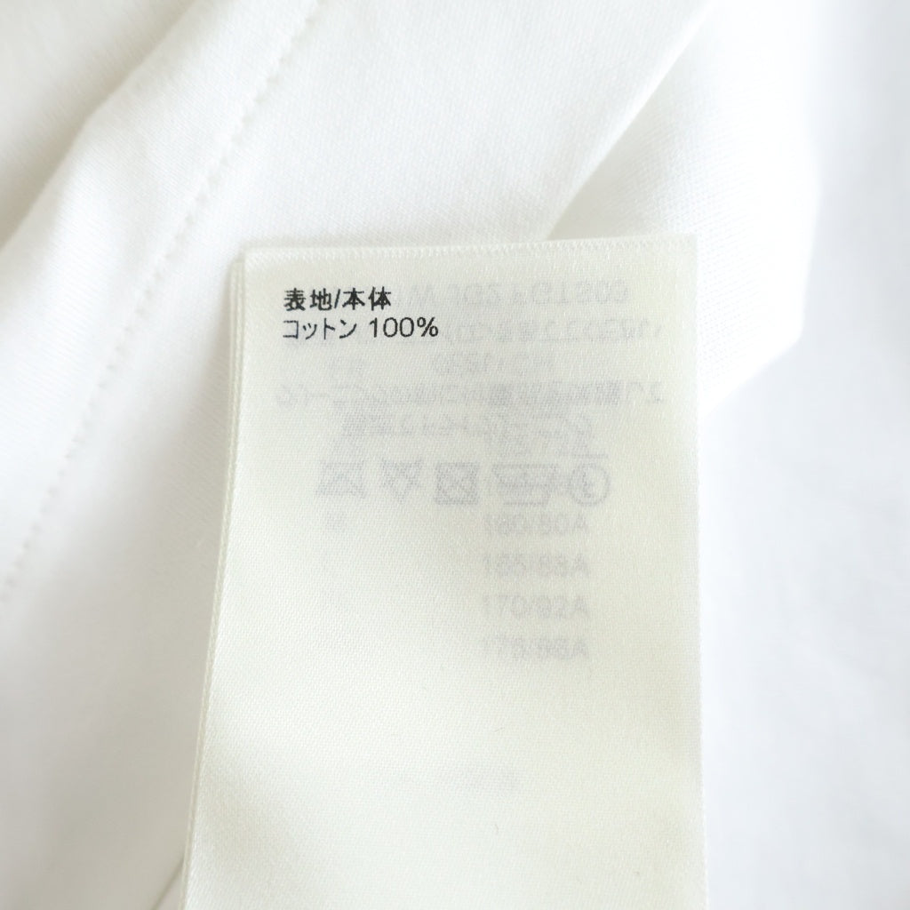 LOUIS VUITTON(ルイヴィトン) 19SS サイドストラップ 半袖Tシャツ カットソー ホワイト RW191W JG2 FGTS03 レディース