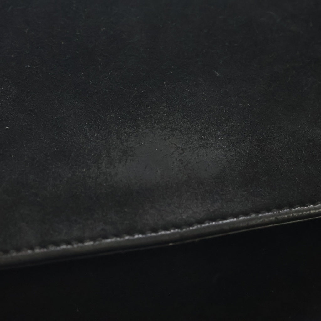 GUCCI(グッチ) ワンショルダーバッグ ハンドバッグ ブラック スエード×パテント 001・2684 ゴールド金具 レディース