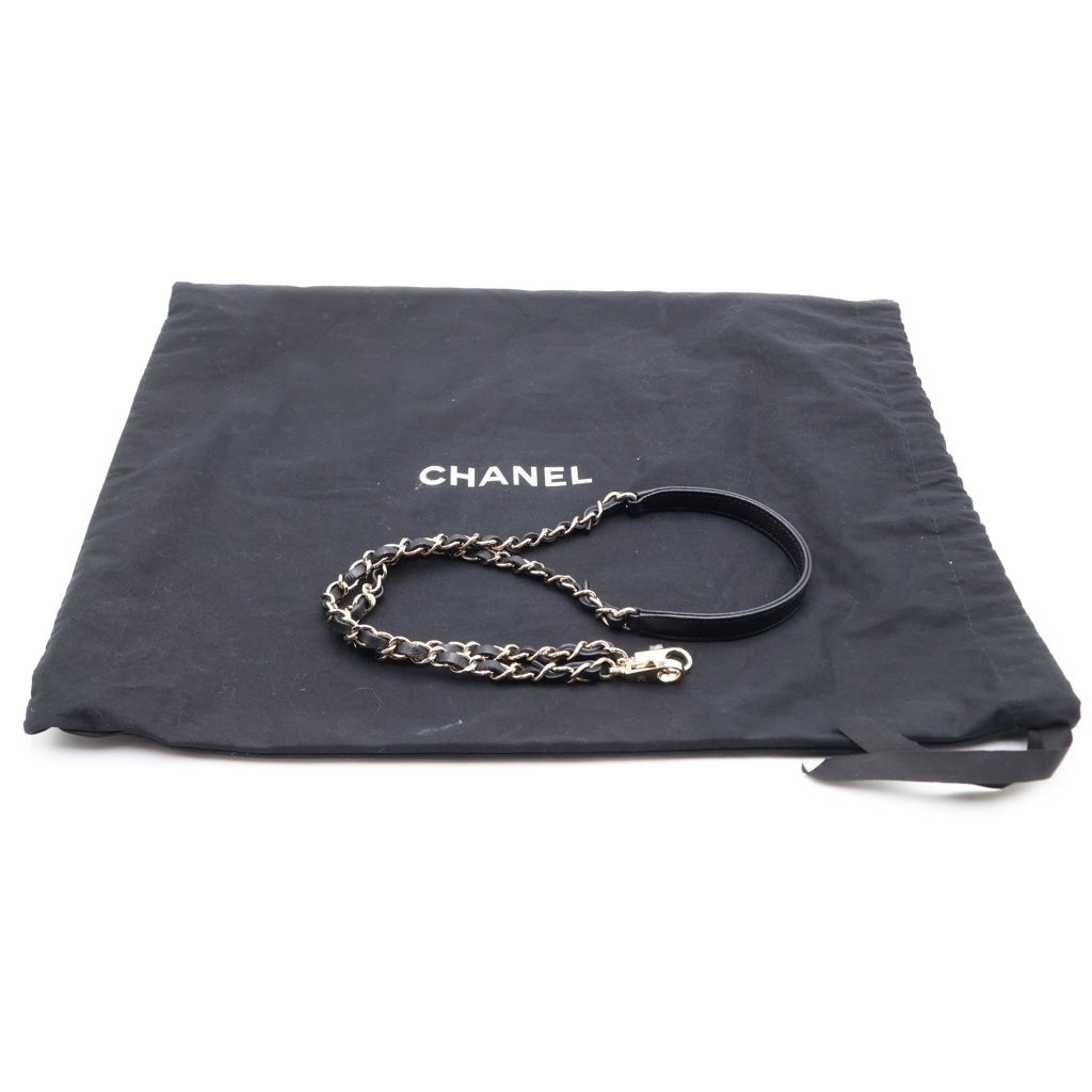 CHANEL(シャネル) ココハンドル ターンロック 2WAYハンドバッグ チェーンショルダーバッグ ブラック キャビアスキン ゴールド金具 レディース