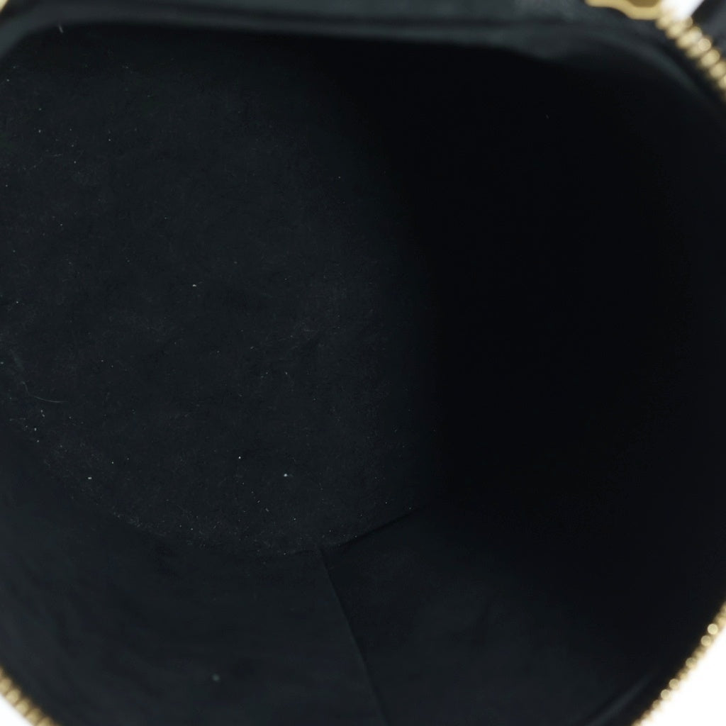 LOUIS VUITTON(ルイヴィトン) モノグラム リバース カンヌ 2WAYハンドバッグ ショルダーバッグ ブラウン×ブラック レザー×PVC M43986 ゴールド金具 レディース