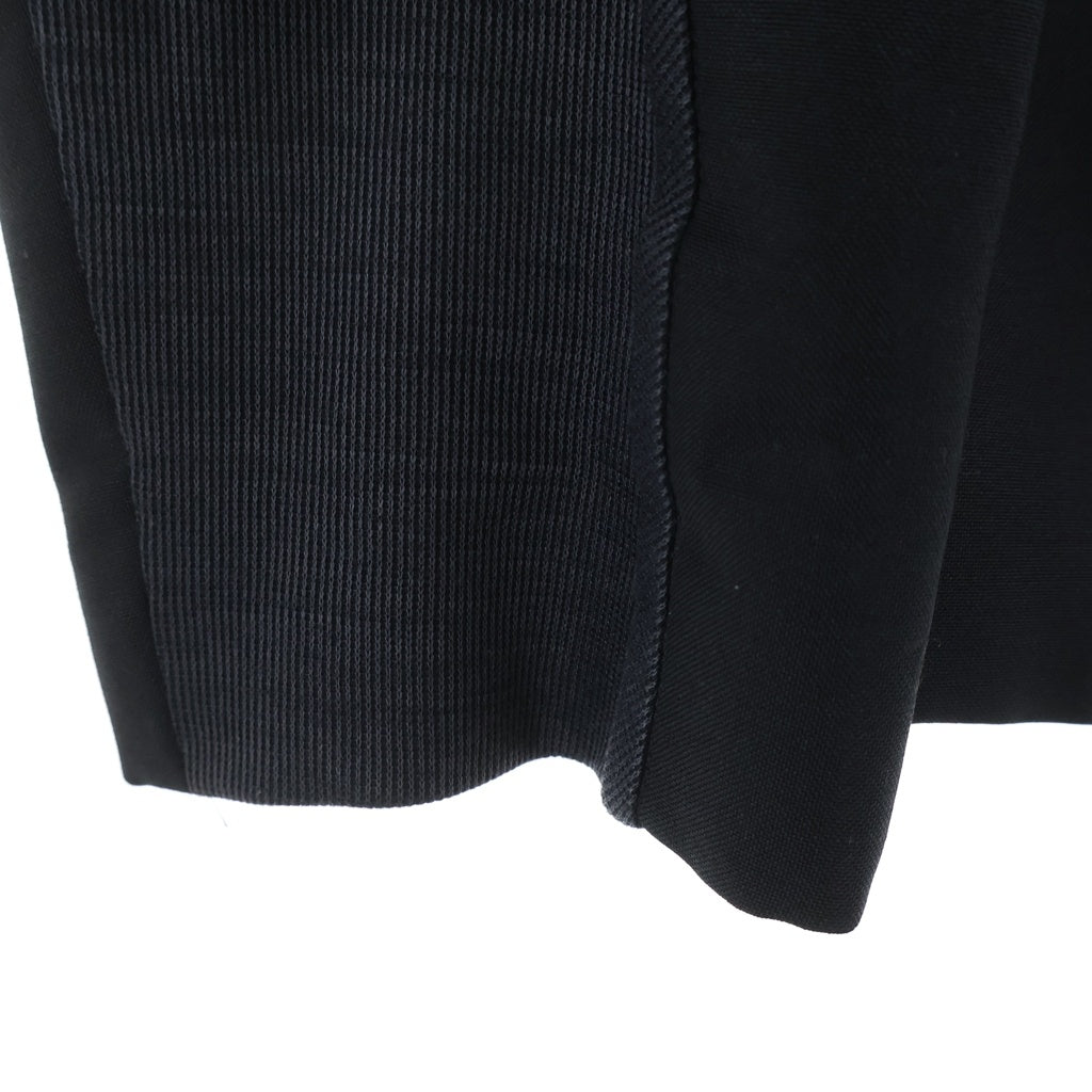 BALENCIAGA(バレンシアガ) コットン切り替え 2Bテーラードジャケット ウール モヘヤ ブラック V05 411805 TAI10 1087