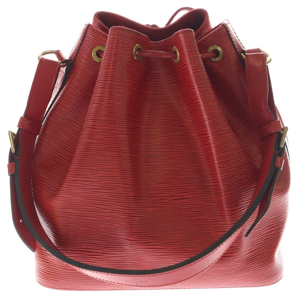 LOUIS VUITTON(ルイヴィトン) エピ プチノエ ワンショルダーバッグ レッド レザー M44107 ゴールド金具 レディース