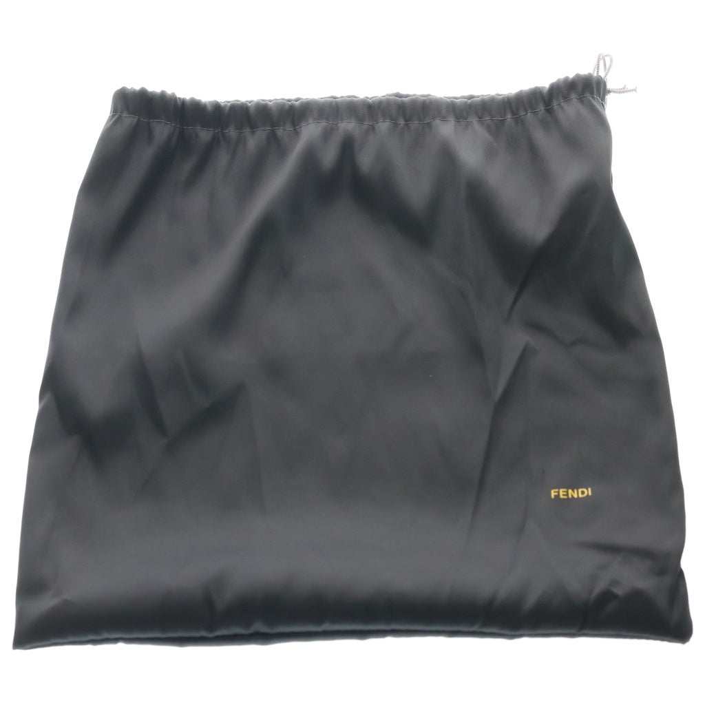 FENDI(フェンディ) マンマバケット ハンドバッグ ワンショルダーバッグ ベージュ スパンコール×パイソン 8BR000 ゴールド金具 レディース