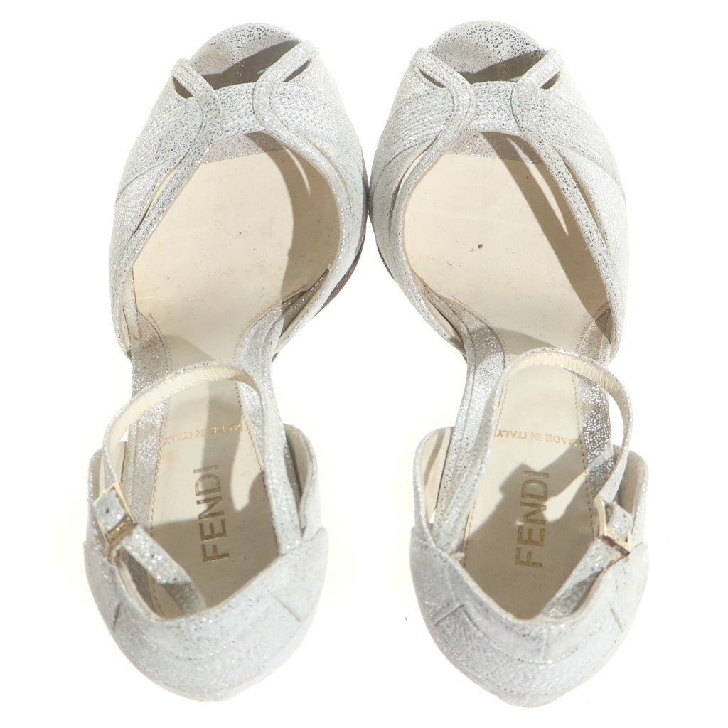 FENDI(フェンディ) ヒールパンプス シルバー #35 レディース