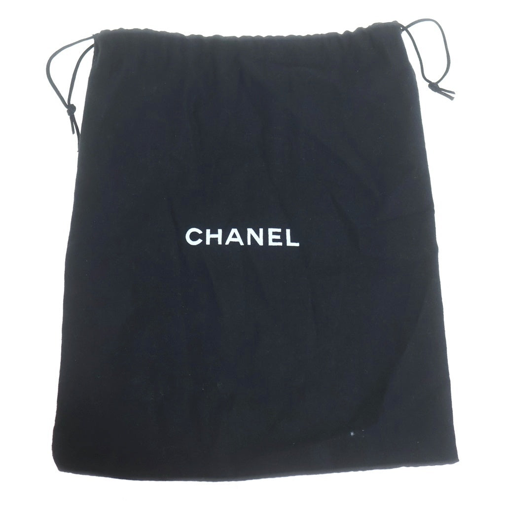 CHANEL(シャネル) ホールデザイン ヒールパンプス スエード ブラック レディース
