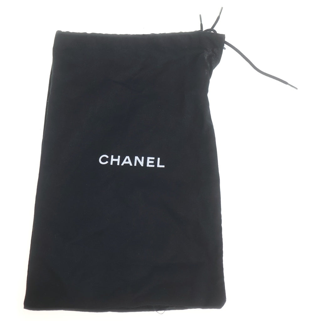 CHANEL(シャネル) ウェッジソール レザーパンプス シューズ ピンクベージュ レディース