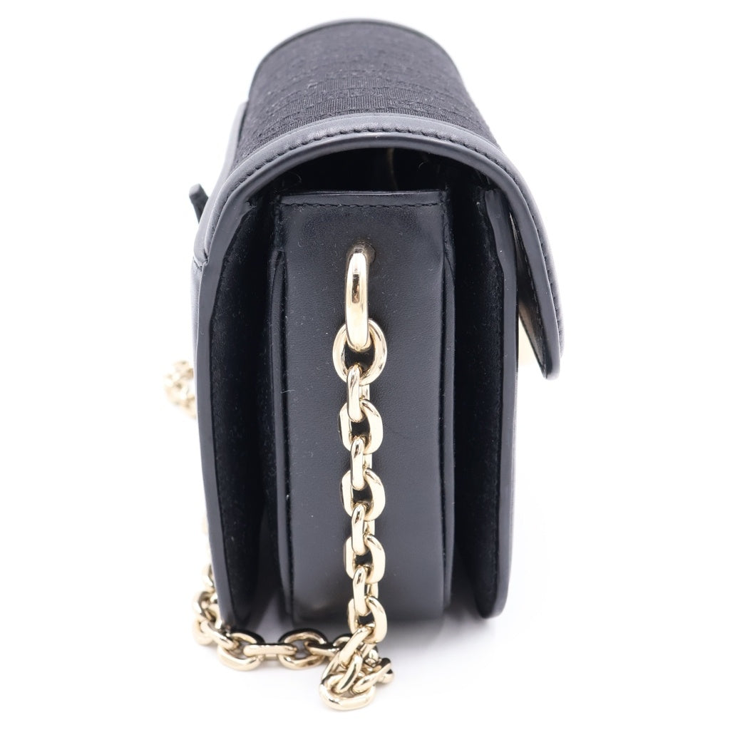 GUCCI(グッチ) GOスモールショルダーバッグ 黒 826761 レディース